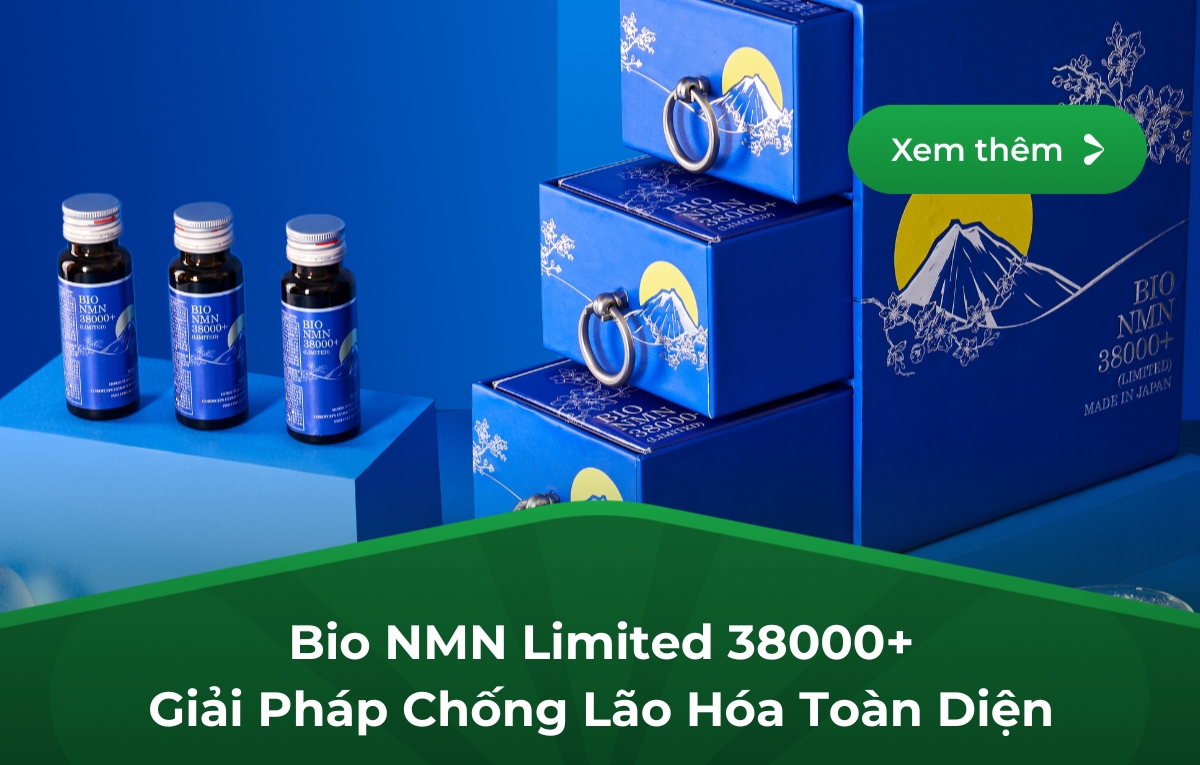 Bio NMN Limited 38000+ - Giải Pháp Chống Lão Hóa Toàn Diện