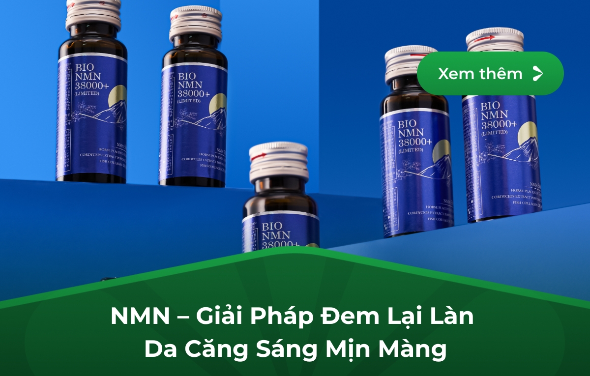 NMN – Giải Pháp Đem Lại Làn Da Căng Sáng Mịn Màng